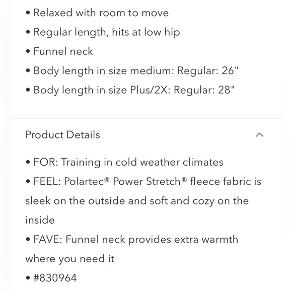 NWT Athleta Polartec Funnel Neck Spice Cabernet Sweatshirt Size Small - Picture 10 of 10